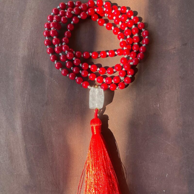 Japa Mala Cuarzo Cristal