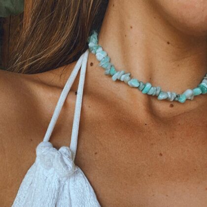 Choker Amazonita